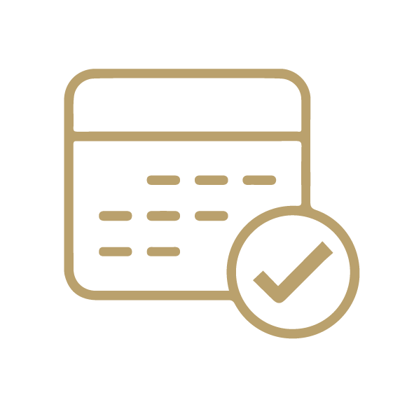 Icon flexible Kreditbedingungen